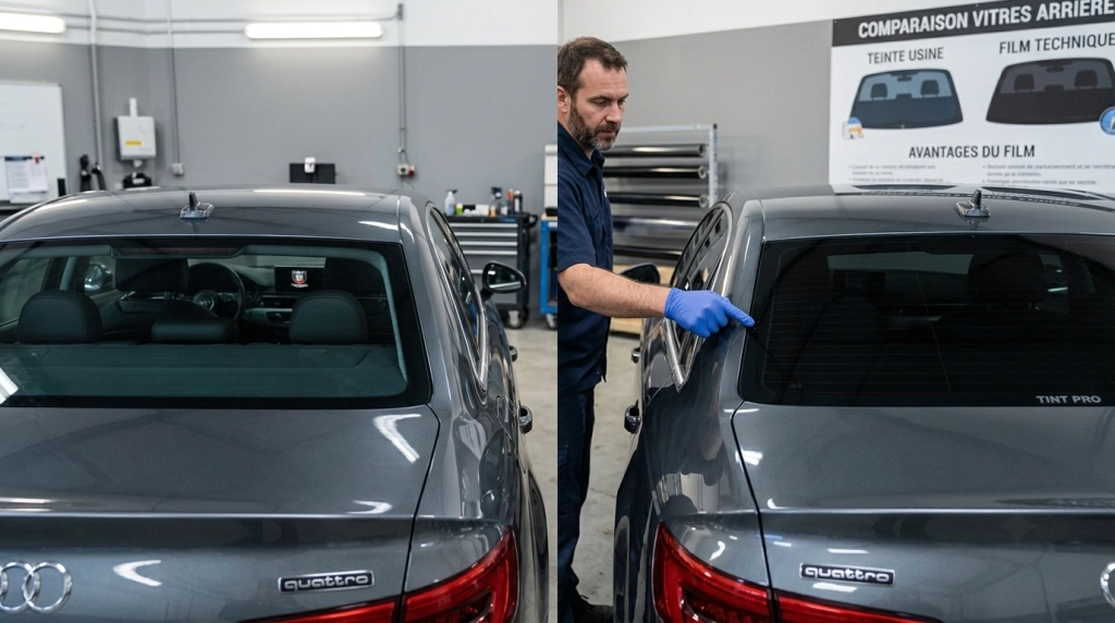 Teinte d’usine ou film posé : bien comprendre la différence avant de se décider